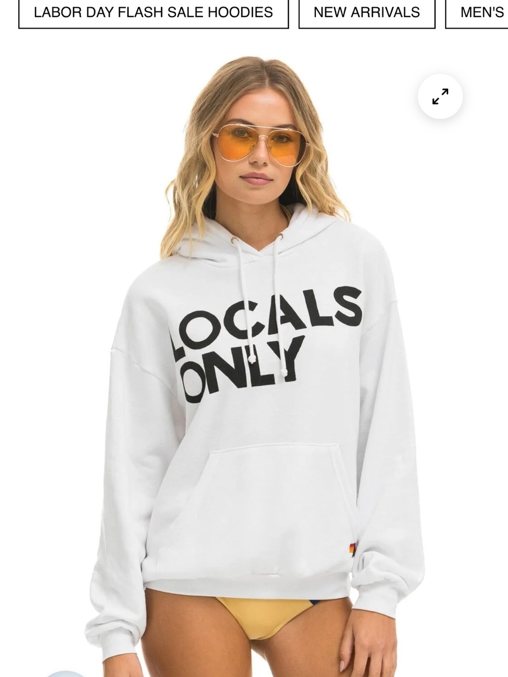 NWT Aviator Nation Locals Only Hoodie
